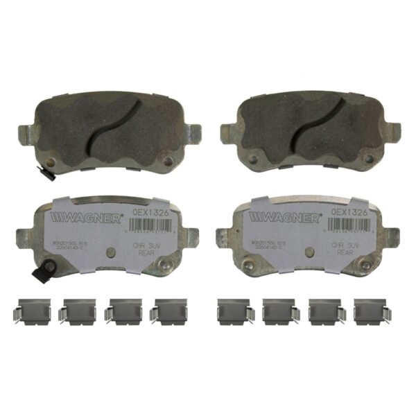 Disc Brake Pad Set, Rear - Afbeelding 2