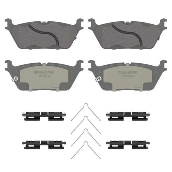 Disc Brake Pad Set, Rear - Afbeelding 3