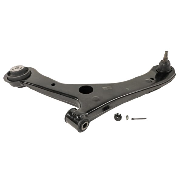 Suspension Control Arm and Ball Joint Assembly, Front Left Lower