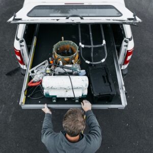 Truck Bed Sliding Platform